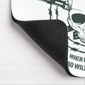 Zombie Hunter Mousepad Muismat (Hoek)