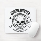 Zombie Hunter Mousepad Muismat (Met muis)