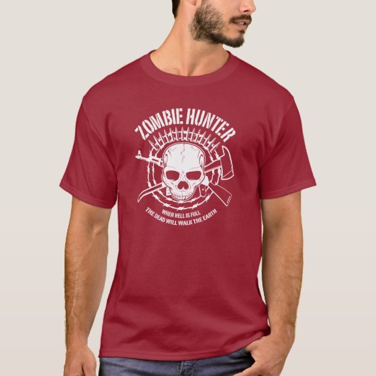 Zombie Hunter T-shirt (Voorkant)