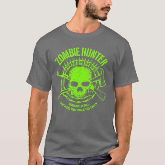 Zombie Hunter T-Shirt (Voorkant)