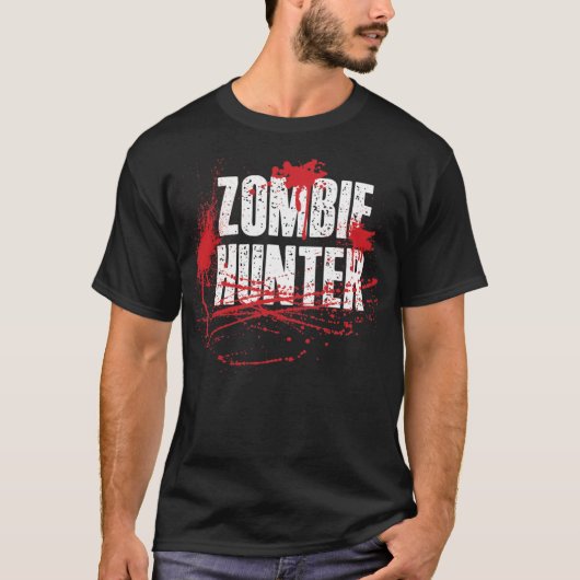 Zombie Hunter T-Shirt (Voorkant)