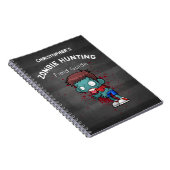 Zombie Hunting Field Guide Funny Notitieboek (Rechterzijde)