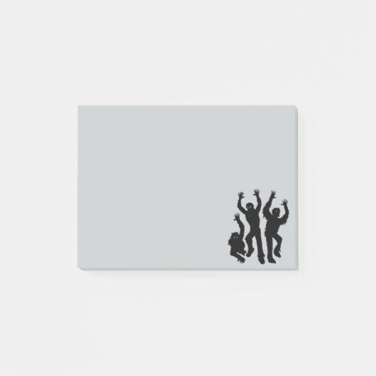 Zombie Invasion Post-it® Notes (Voorkant)