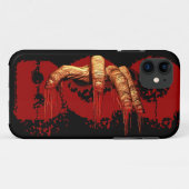 Zombie iPhone 5 Coque Déplaisant coque iphone Zomb (Dos (Horizontal))