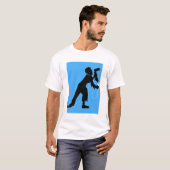 ZOMBIE IPOD-danser T-shirt (Voorkant volledig)