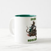 Zombie Irish Hooligan Mok (Voorkant links)