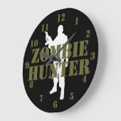 ZOMBIE JAGER GROTE KLOK (Hoek)