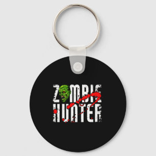 Zombie Jager _ Halloween Kleding Grappige Hallowee Sleutelhanger