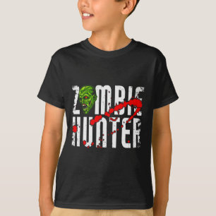 Zombie jager _ Halloween kleding Grappige Hallowee T-shirt