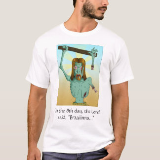 Zombie Jesus Ink, op de 8e dag zei de Heer... T-shirt