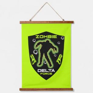 Zombie Jongens Hangend Wandkleed