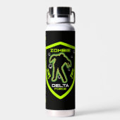 Zombie Jongens Waterfles (Achterkant)