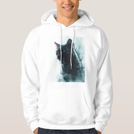 Zombie Kat Apocalyps Hoodie (Voorkant)
