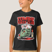 Zombie Ker Club Halloween T-shirt (Voorkant)