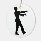 Zombie Keramisch Ornament (Links)