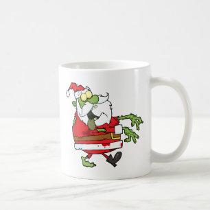 Zombie Kerstman Koffiemok