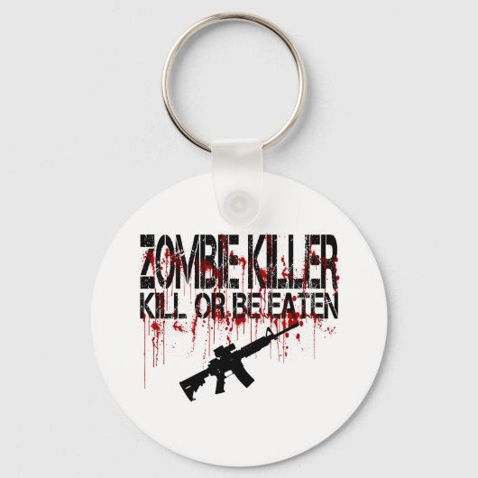 Zombie Killer Sleutelhanger (Voorkant)