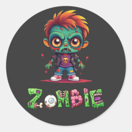 Zombie Kind - Ash Ronde Sticker