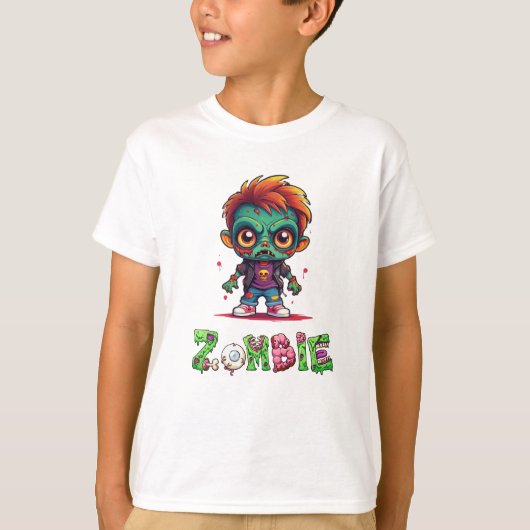 Zombie Kind - Ash T-shirt (Voorkant)