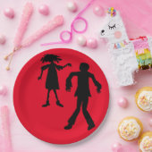 Zombie Kinder Borden Papieren Bordje (Feest)