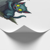 Zombie Kitten Opstand Cadeaupapier (Hoek)