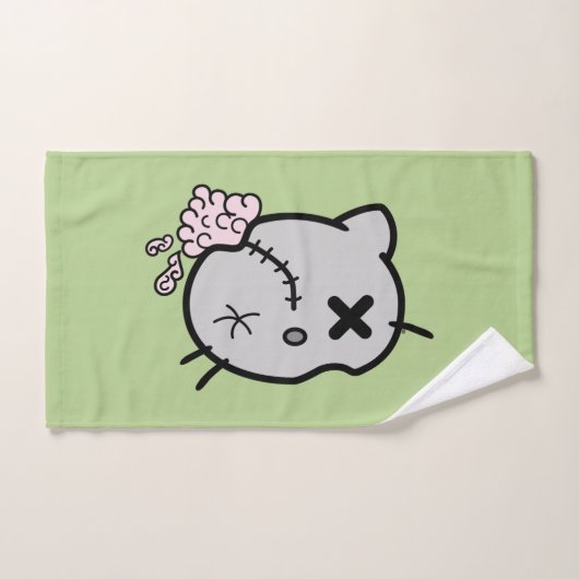 Zombie Kitty (Serviette à main)