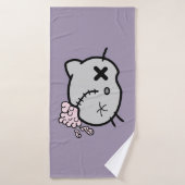 Zombie Kitty (Serviette de bain)
