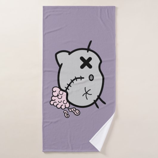 Zombie Kitty (Serviette de bain)