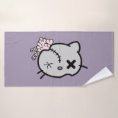 Zombie Kitty (Serviette de bain)