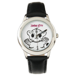 Zombie Kitty Horloge