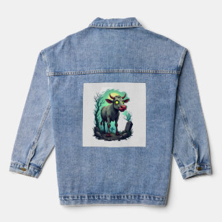 Zombie Koe Apocalyps Denim Jacket