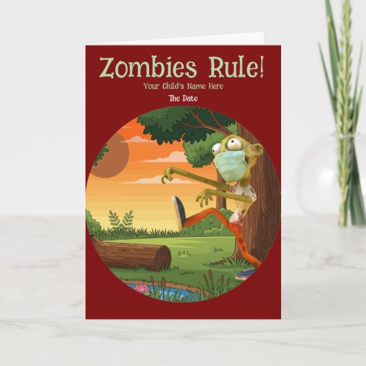 Zombie Land Kaart (Voorkant)