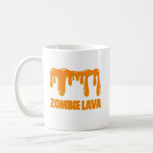 zombie lave grappig sinaasappel halloween koffiemok