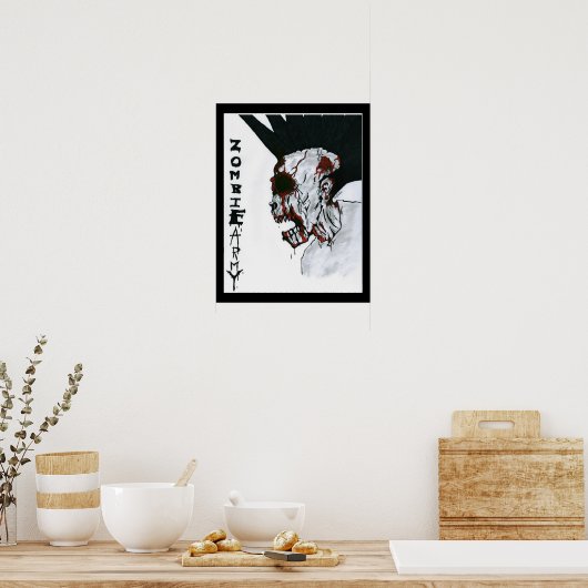 Zombie Leger Poster (Keuken)