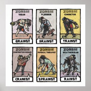 Zombie Lifestyles - Poster