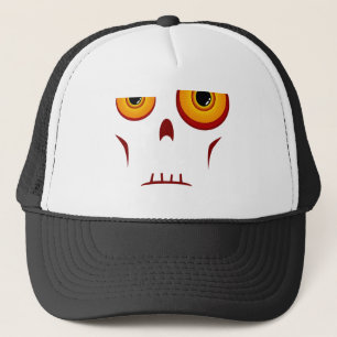 Zombie Long Face Trucker Hat Pet