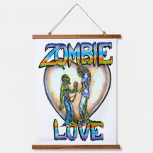 "Zombie Love" Kunst van Rebecca O'Donnell
