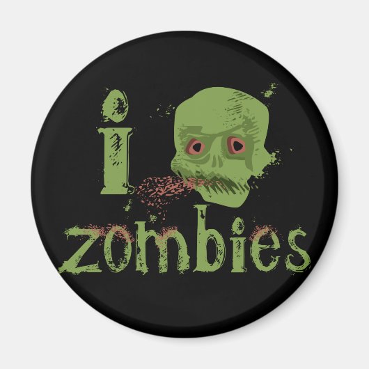 Zombie Love Magneet (Voorkant)