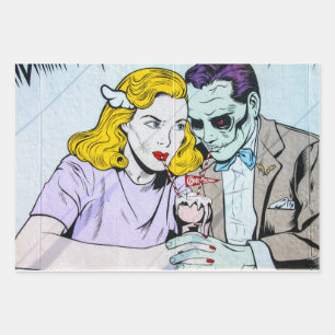 zombie love shake inpakpapier vel