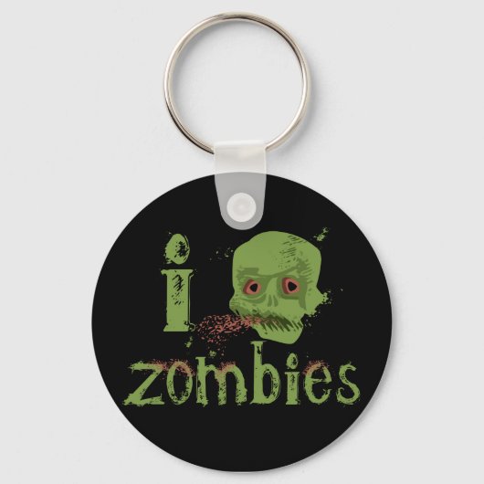 Zombie Love Sleutelhanger (Voorkant)