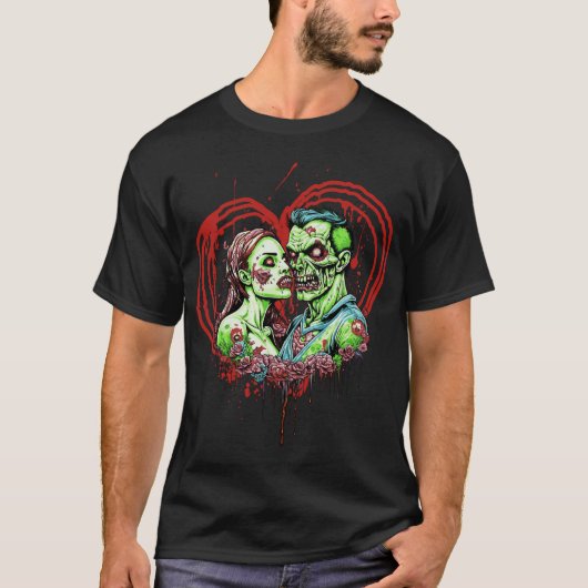 Zombie Love T-shirt (Voorkant)