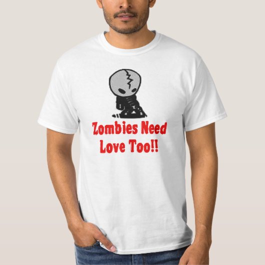 Zombie Love T-shirt (Voorkant)