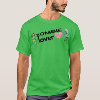 Zombie Lover Funny Design T-shirt