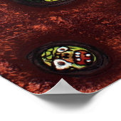 Zombie Mange Poster de requin (Coin)