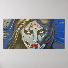 zombie meisje poster