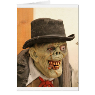 Zombie met sigaar en hoed