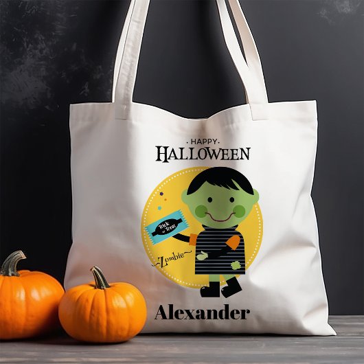 Zombie Mignon Sac de Chasse aux Friandises Hallowe