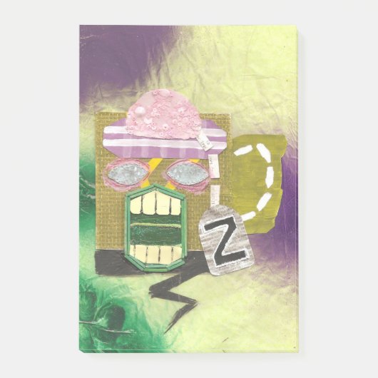 Zombie Mok Post-It Notes (Voorkant)