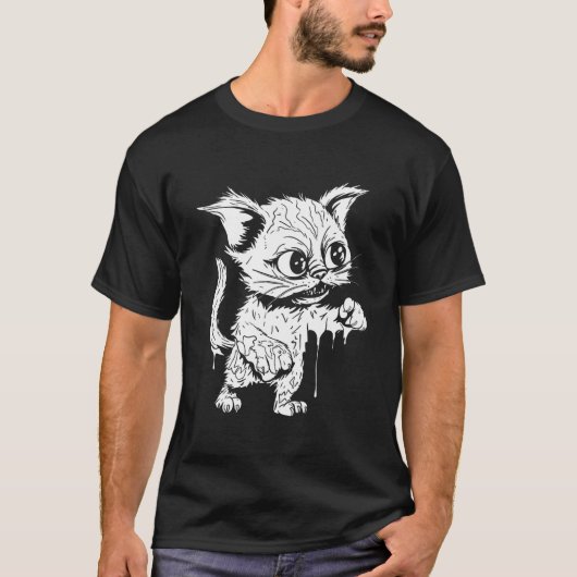 Zombie Monster Halloween Zombie T-shirt (Voorkant)