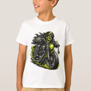 Zombie Motorrijder Motorfiets T-shirt